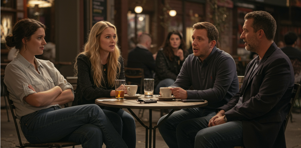 Gratitude note from spouse left on the nightstand, nurturing emotional connection.